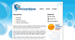 Desktop Screenshot of dywanszop.pl